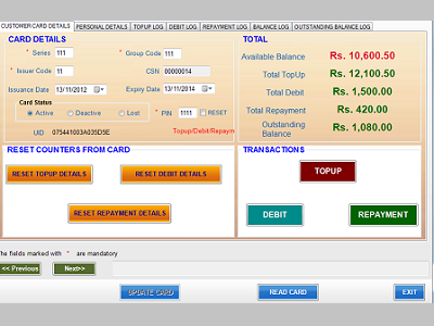 Farmer Credit Card